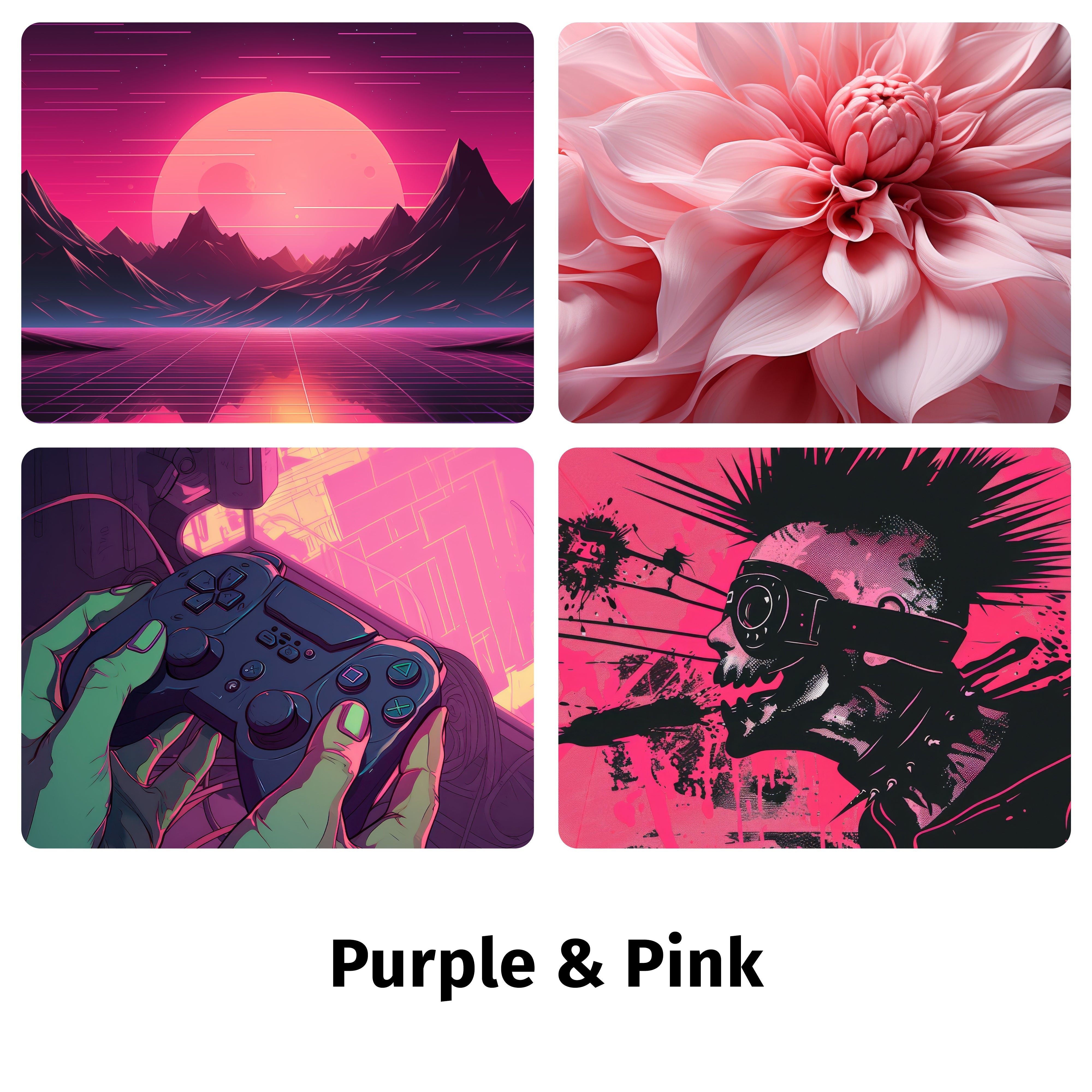 Purple & Pink